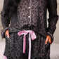 PREORDER- Smokey Leopard Ruffle Pajama Set