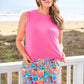 Postmarked in Paradise Skort
