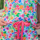 Paradise Blooms Ruffle Pajama Set