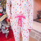 Wrapped in Lights Ruffle Pajama Set