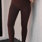 Compression Leggings- Chocolate