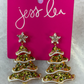 Merry Magic Tree Stud Earrings