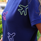 Around The World Embroidered Luxe Top