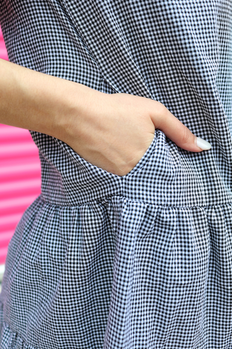 Closet Classic Gingham Dress