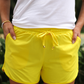 Solid Sunflower Yellow Everyday Shorts