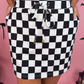 PREORDER- Checkerboard Checkered Skort