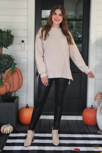 On Repeat Faux Leather Leggings