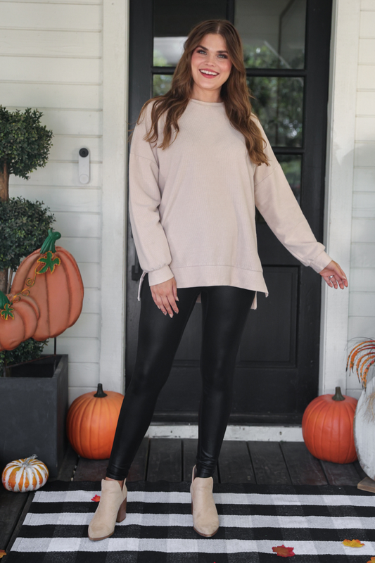 On Repeat Faux Leather Leggings