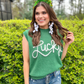 Lucky Charm Tinsel Sweater Vest