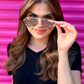 Dare To Dazzle Aviator Sunglasses