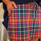 PREORDER- Patterned in Plaid Skort