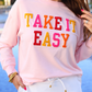 Take It Easy Patch Pullover