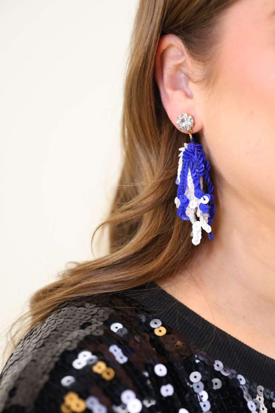 Spirit Sequin Fringe Earrings