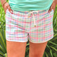 Pastel Plaid Everyday Shorts