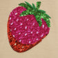 Tropical Fruit Sequin Patch Top
