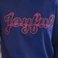 PREORDER- Joyful Plaid Patch Luxe Pullover