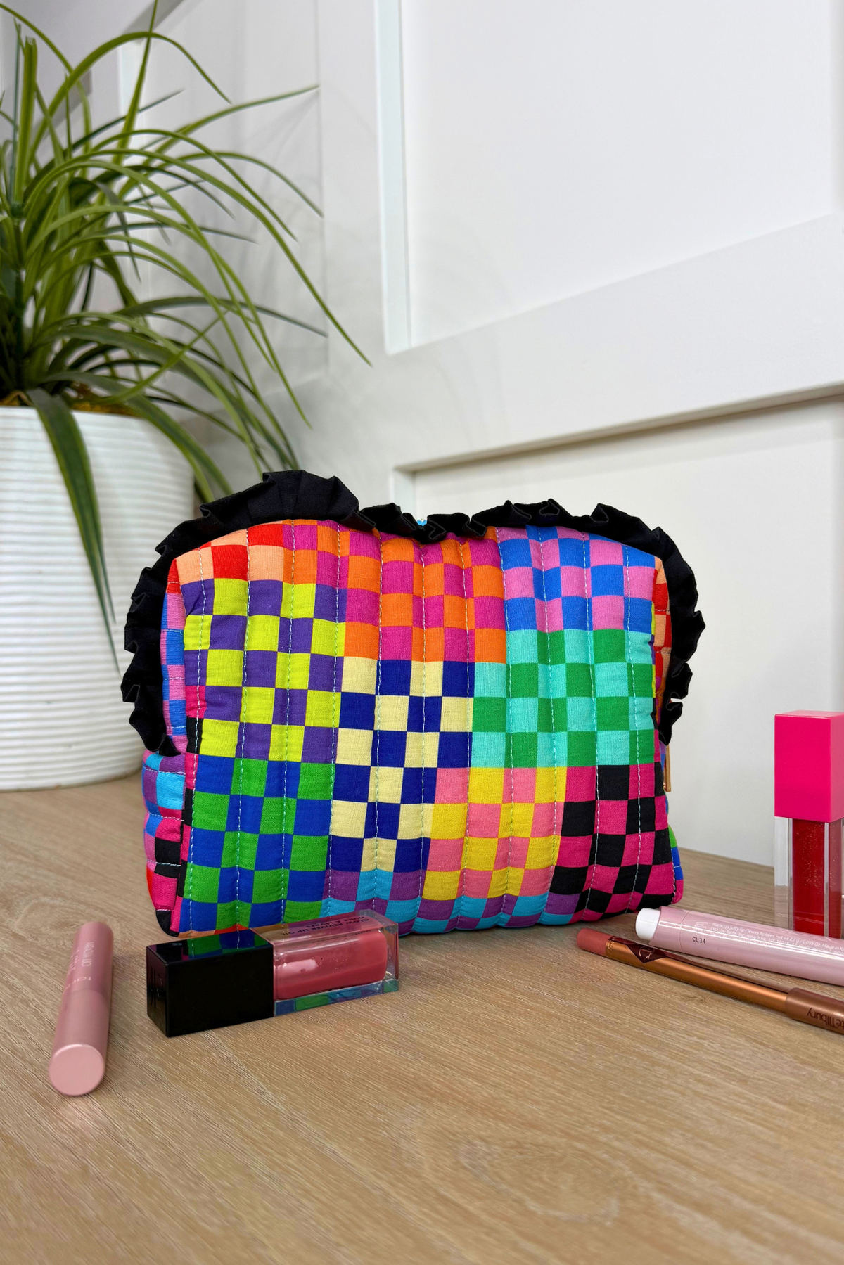 PREORDER- Check Me Out Ruffle Bag