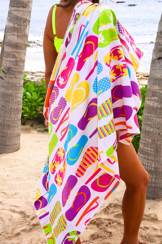 Flip Flop Fun Towel