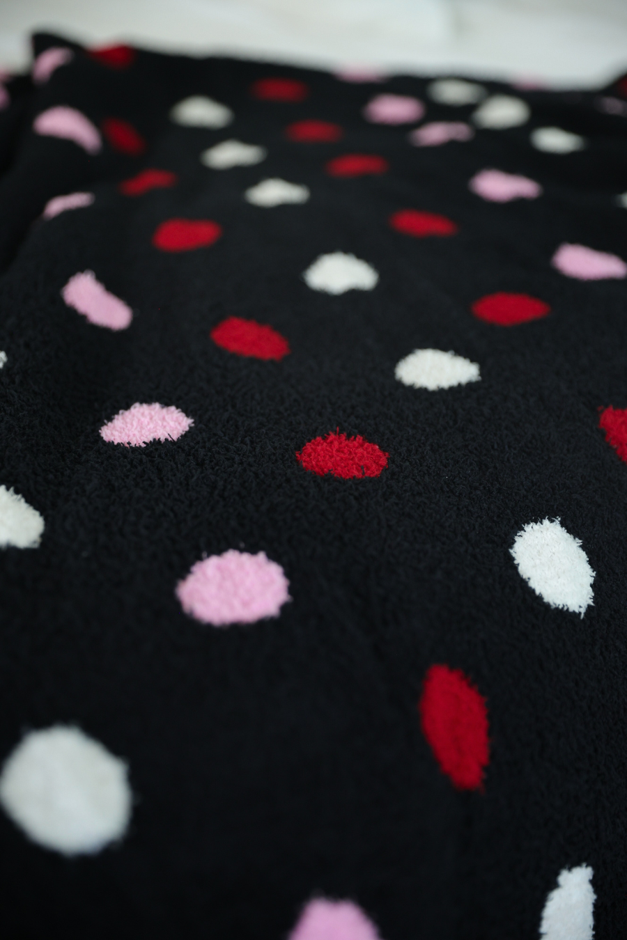Dotty Darling Polka Dot Blanket
