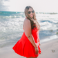 Chasing Sunshine Skirted Swimsuit