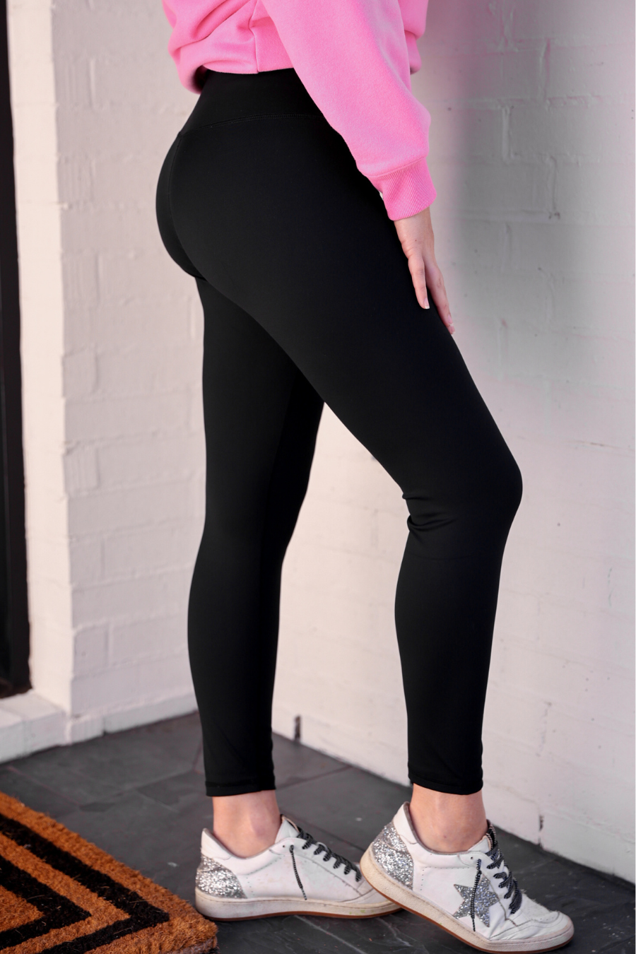 Compression Leggings- Black