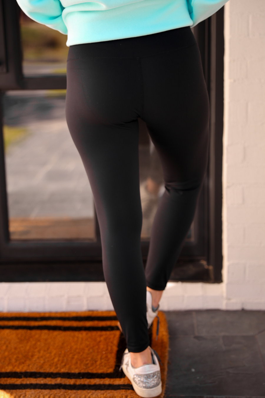 Compression Leggings- Black