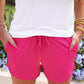 Solid Raspberry Everyday Shorts