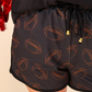 Biggest Fan Football Drawstring Everyday Shorts