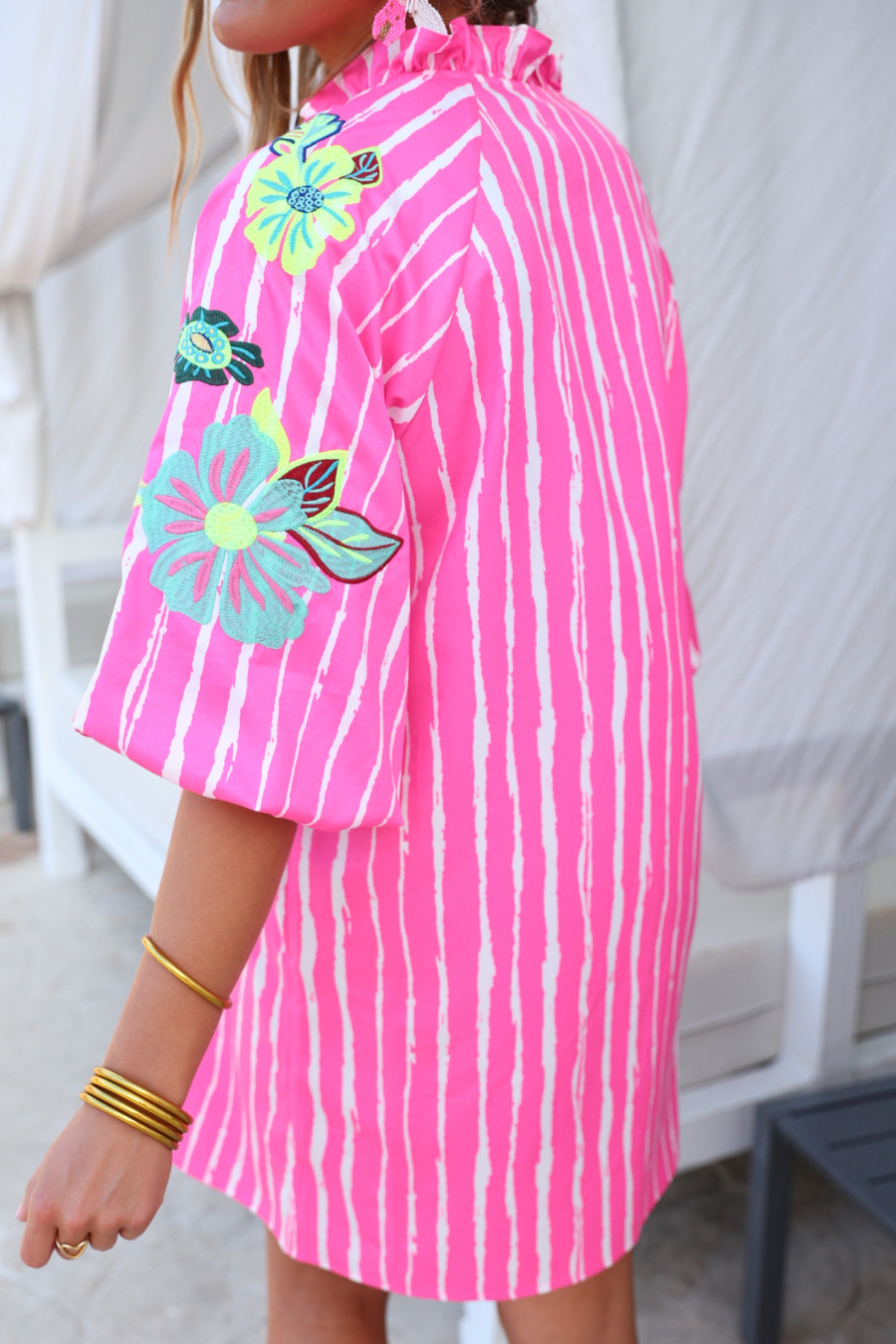 Donna Embroidered Dress