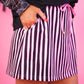 PREORDER- Cosmo Stripes Skort