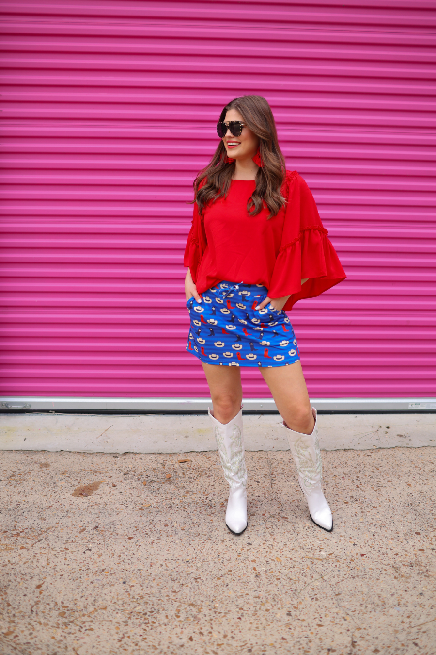 Hey There Cowboy Skort