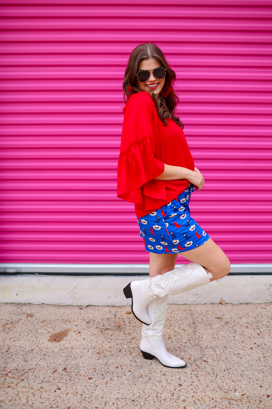 Hey There Cowboy Skort