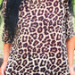 Emma Mesh Tee- Safari Chic