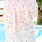 Sutton Button Up Top- Patriotic Stars