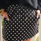 After Dark Polka Dot Skort