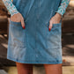 Meadow Refined Denim Jumper Dress