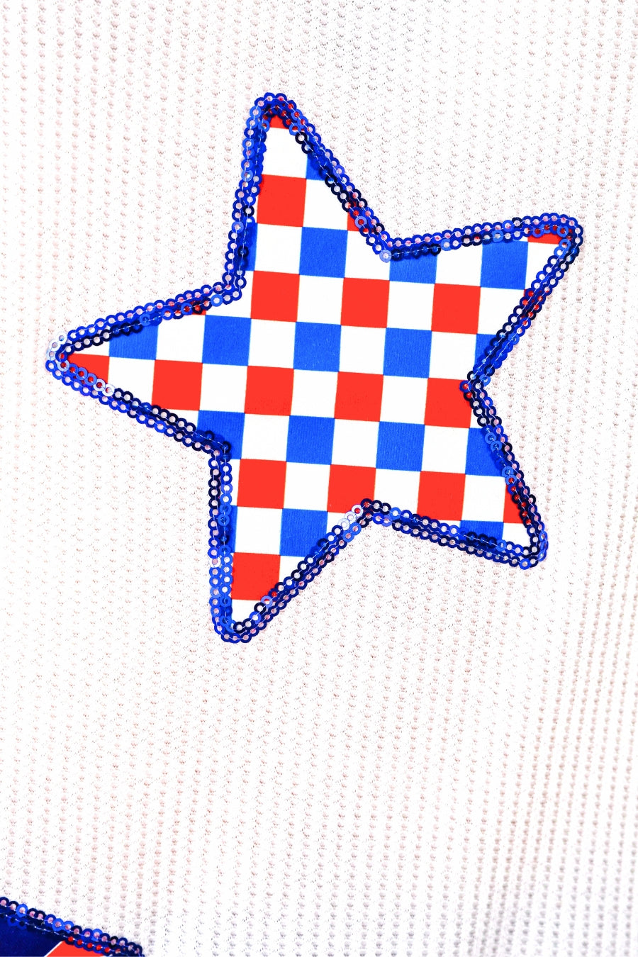 Patriotic Stars Patch Tee