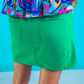 Nova Denim Skirt- Green