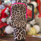 Tumbler Zip Pouch- Safari Chic