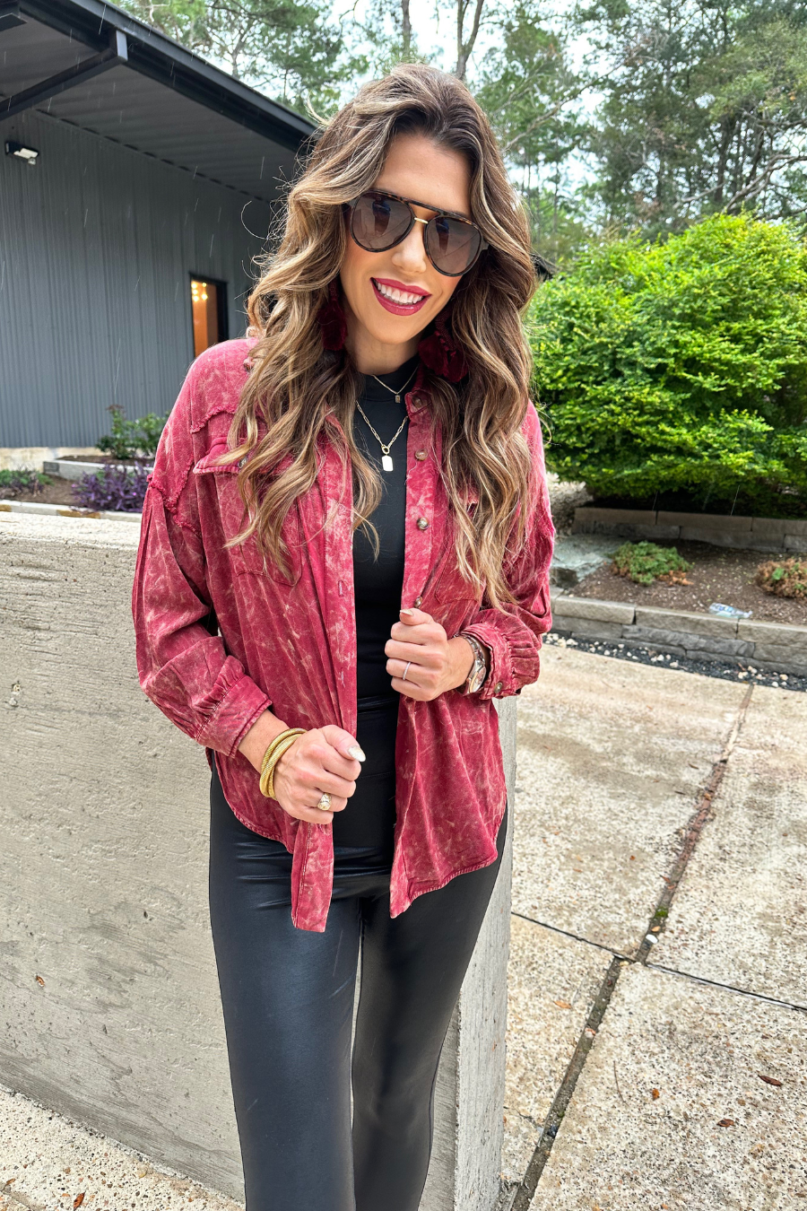 Dean Button Up Top - Jess Lea Wholesale