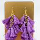 Bella Tiered Tassel Earrings