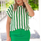 Bold And Bubbly Top, Green
