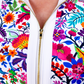 Everyday Zipper Dress, Fiesta Time White