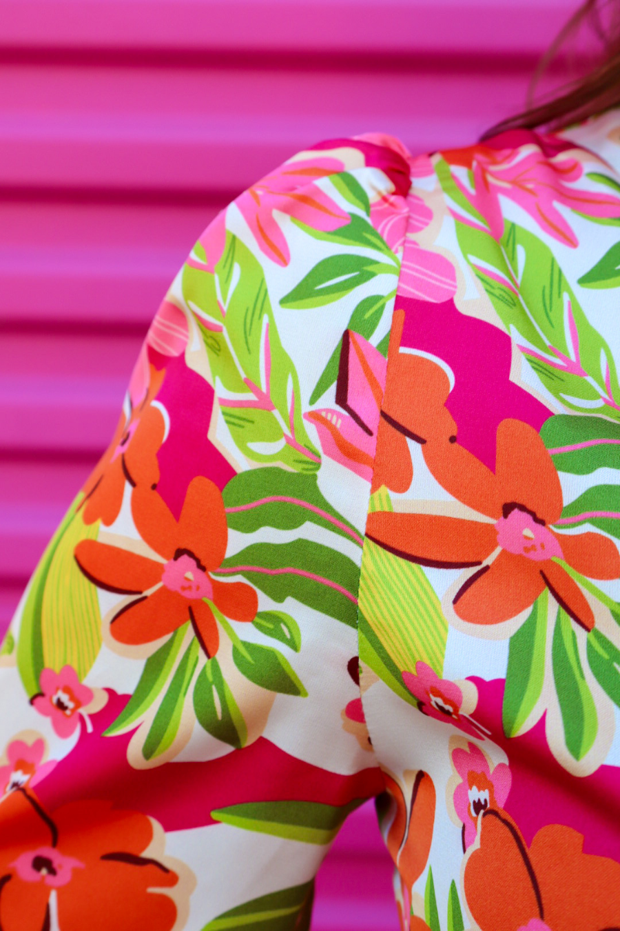 Flirty Forecast Wrap Top