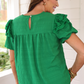 Kimber Eyelet Top, Green
