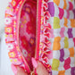 Groovy Garden Quilted Ruffle Bag