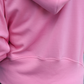 Kayla Luxe Hooded Quarter Zip Pullover- Light Pink