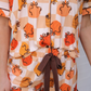 Harvest Hues Ruffle Pajama Set