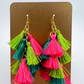Bella Tiered Tassel Earrings