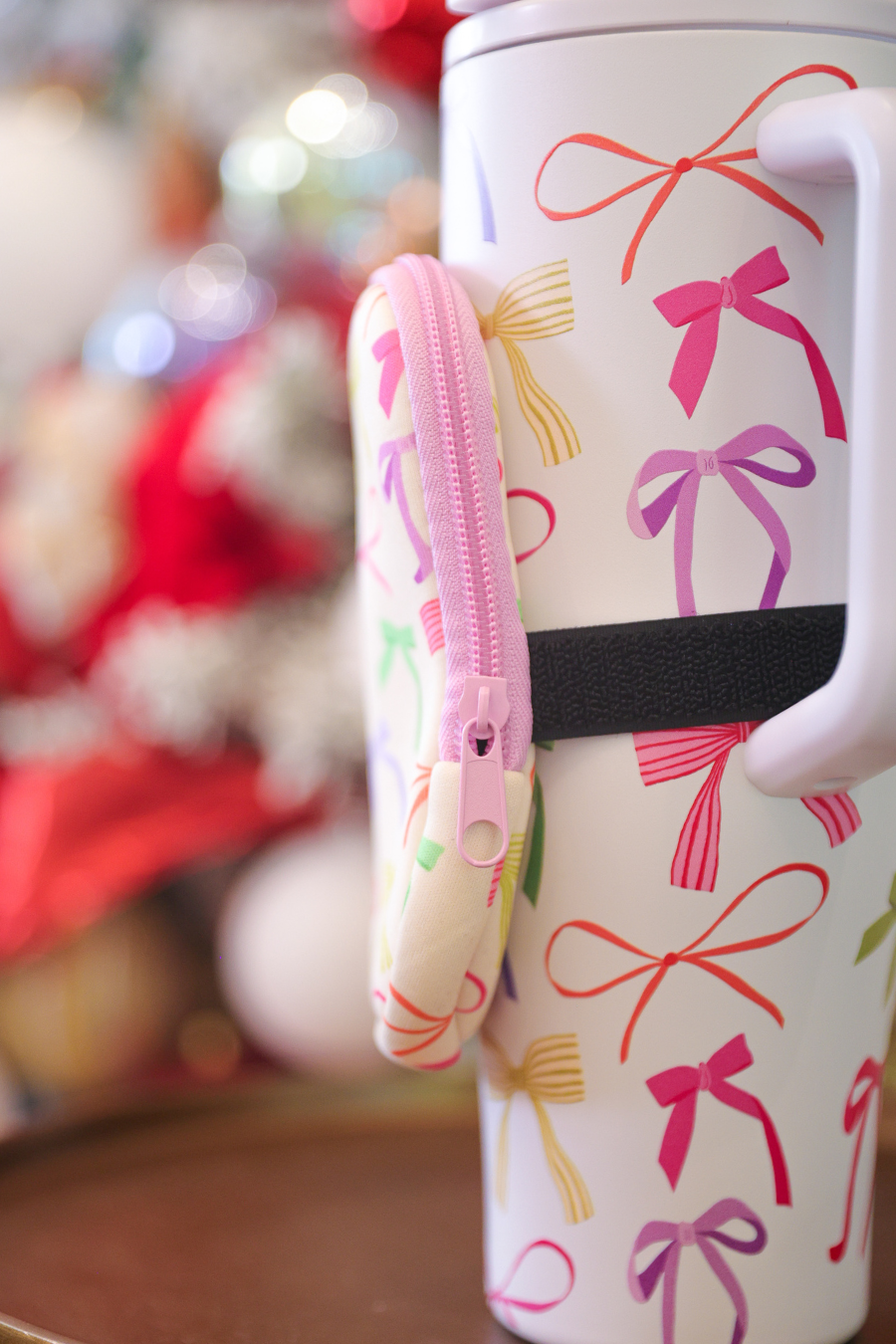 Tumbler Zip Pouch- Daylight Bow